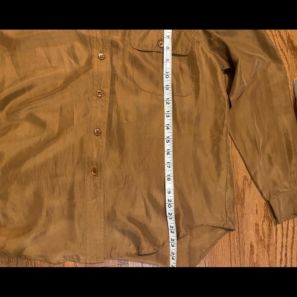 WESTBOUND 100% Silk Shirt - Picture 4 of 5